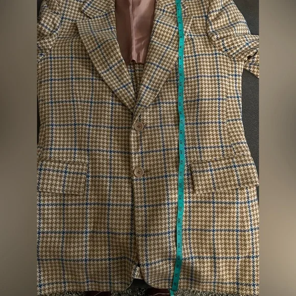 SOLD🍓VINTAGE - Houndstooth Overcoat Blazer - Picture 10 of 10